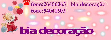 bia decoração
