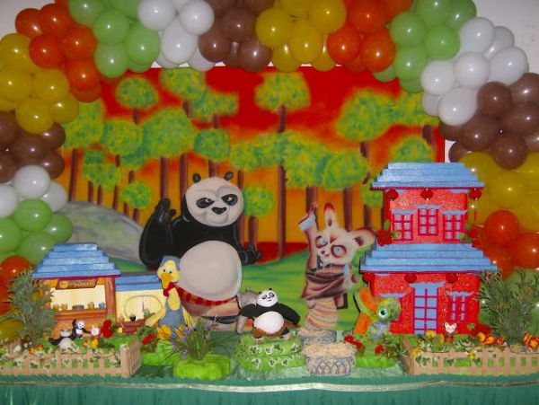 mesa decorada